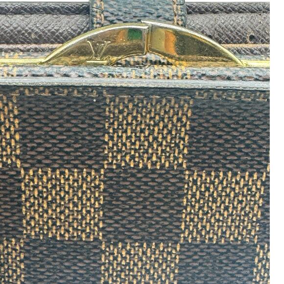 Louis Vuitton Louis Vuitton Viennois 2007 Damier Ebene Wallet Designer City - Picture 7 of 10